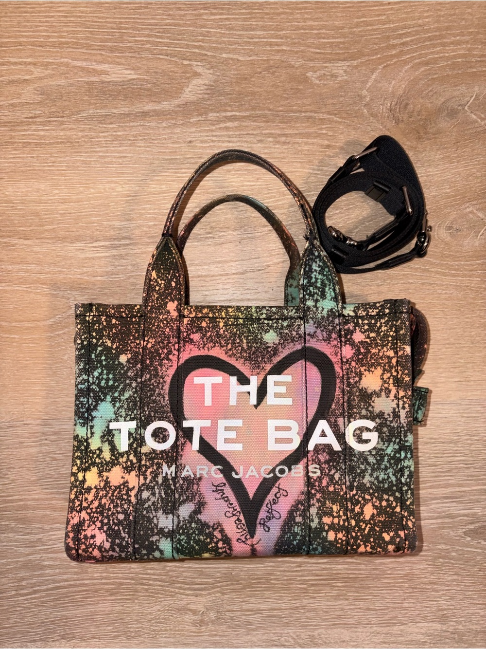 Small Marc Jacobs “Imperfectly Perfect” 🩷🦄🫟 The Tote Bag
